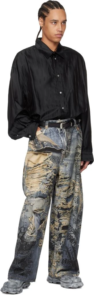 商品Acne Studios|黑色纽扣衬衫,价格¥3547,第5张图片详细描述