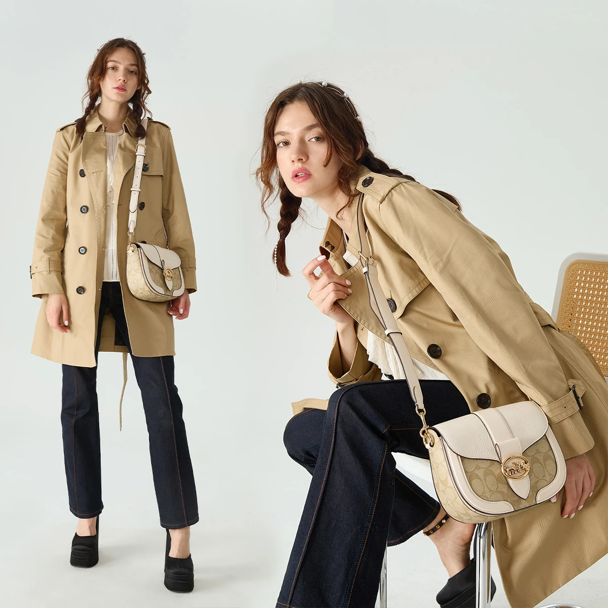 COACH【全国联保】Georgie 21单肩马鞍包手袋C2806 商品