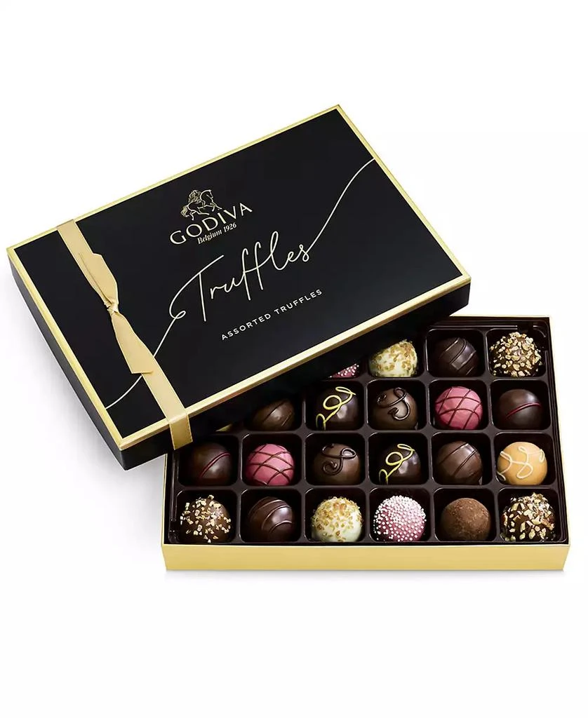 商品Godiva|Signature Truffles Gift Box, 24 Piece,价格¥559,第1张图片