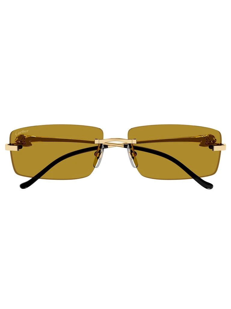 商品Cartier|Cartier Rectangular Frame Sunglasses,价格¥5514,第1张图片