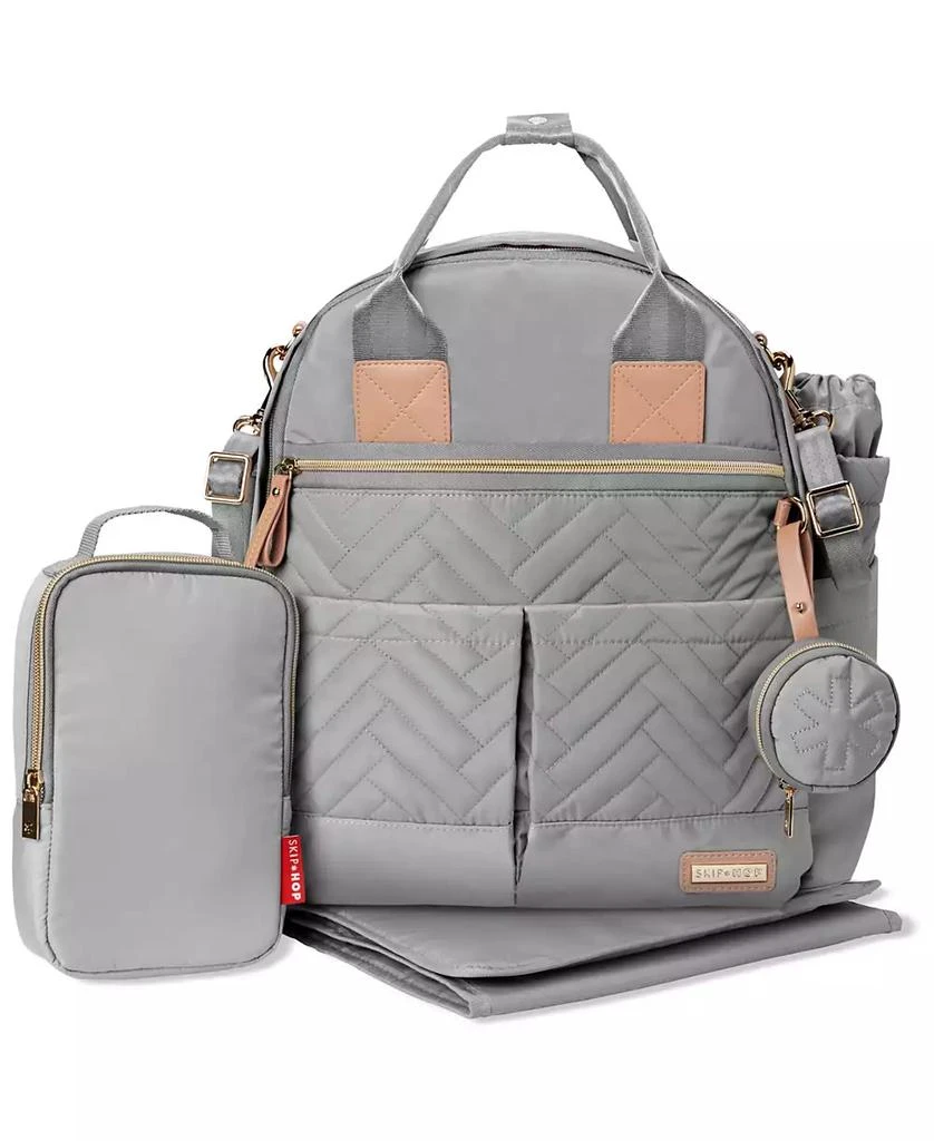 商品Skip Hop|Suite Convertible Diaper Backpack, 6 Piece Set,价格¥741,第2张图片详细描述