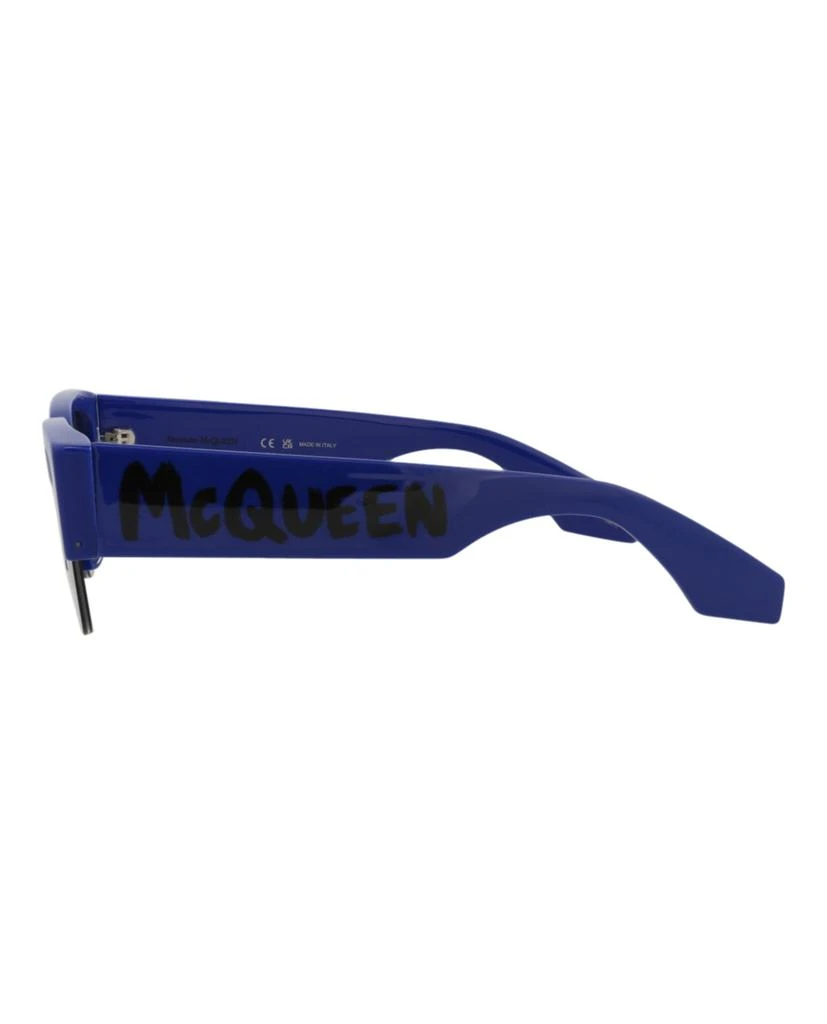 商品Alexander McQueen|Square-Frame Recycled Acetate Sunglasses,价格¥956,第3张图片详细描述