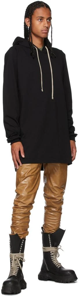 商品Rick Owens|Black Heavy Jersey Hoodie,价格¥4967,第4张图片详细描述