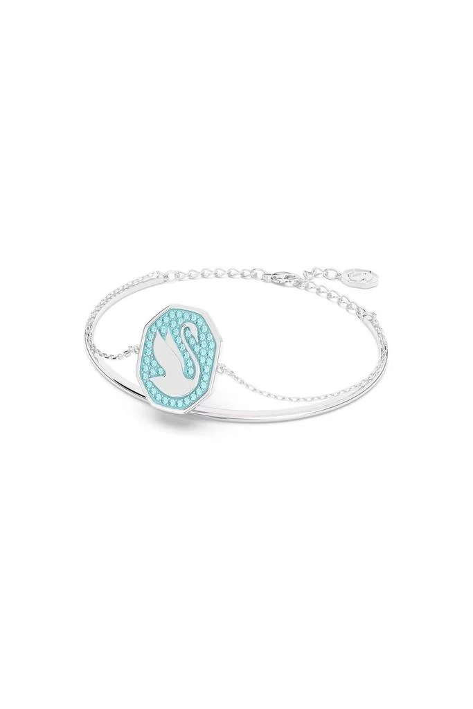 商品Swarovski|Swarovski Signum Swan-Plaque Bracelet,价格¥513,第2张图片详细描述