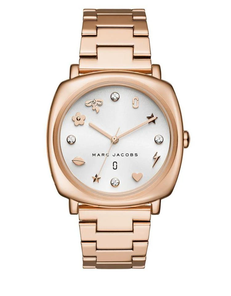 商品Marc Jacobs|Mandy Stainless Steel Bracelet Three-Hand Watch,价格¥1405,第2张图片详细描述