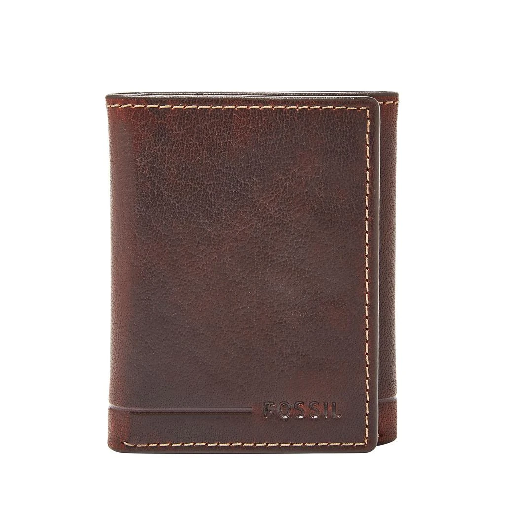 商品Fossil|Men's Allen RFID Leather Trifold,价格¥169,第1张图片