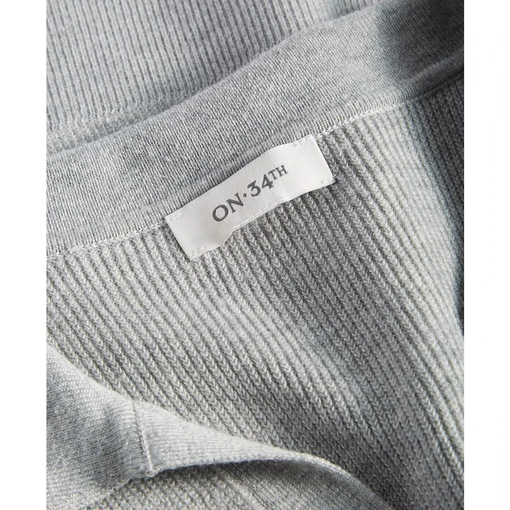 商品On 34th|Women's Collared Short-Sleeve Sweater, Created for Macy's,价格¥100,第3张图片详细描述