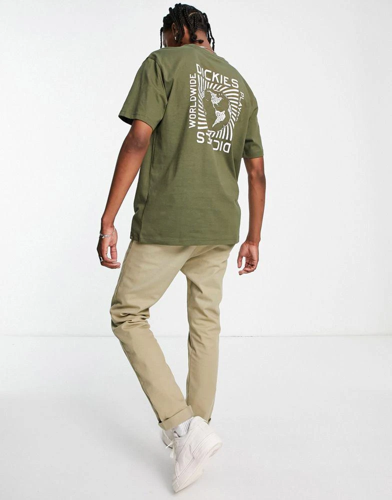 商品DICKIES| Dickies Marbury back print t-shirt in khaki ,价格¥281,第3张图片详细描述