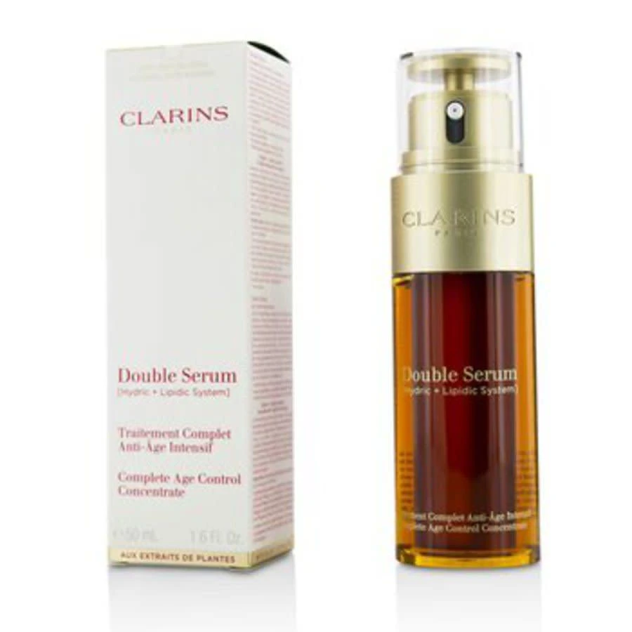 商品Clarins|/ Anti Aging Double Serum Complete Age Control Concentrate 1.7 oz (50 Ml.),价格¥826,第1张图片