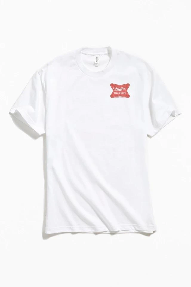 商品Urban Outfitters|Miller High Life The Champagne Of Beers Tee,价格¥264,第1张图片
