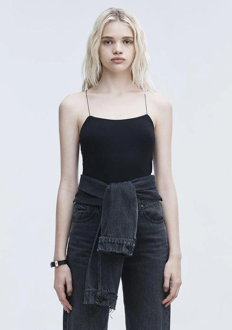 商品Alexander Wang|STRAPPY CAMI 镂空吊带上衣,价格¥347,第2张图片详细描述