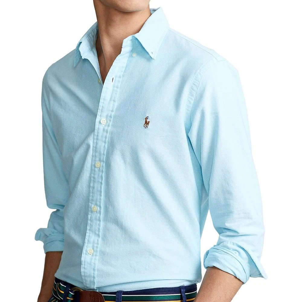 商品Ralph Lauren|Men's Classic Fit Long Sleeve Oxford Shirt,价格¥965,第3张图片详细描述