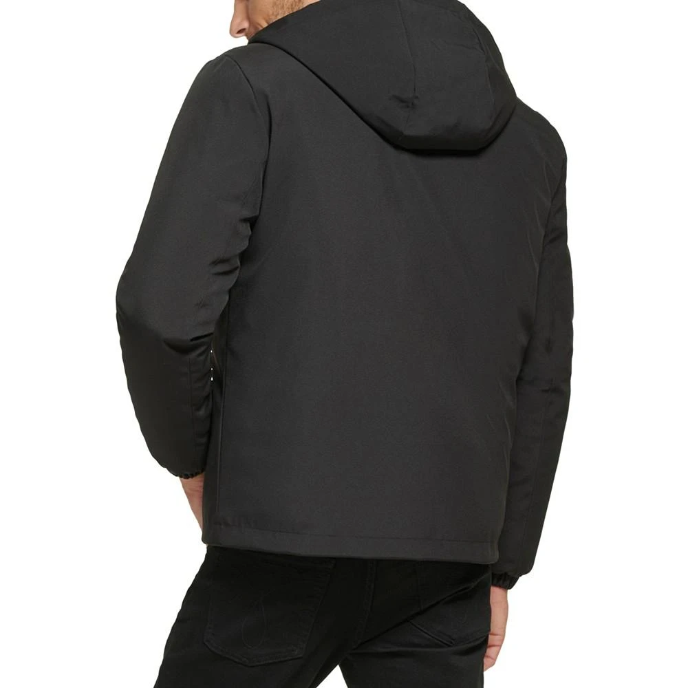 商品Calvin Klein|Men's Infinite Stretch Water-Resistant Hooded Jacket,价格¥860,第2张图片详细描述