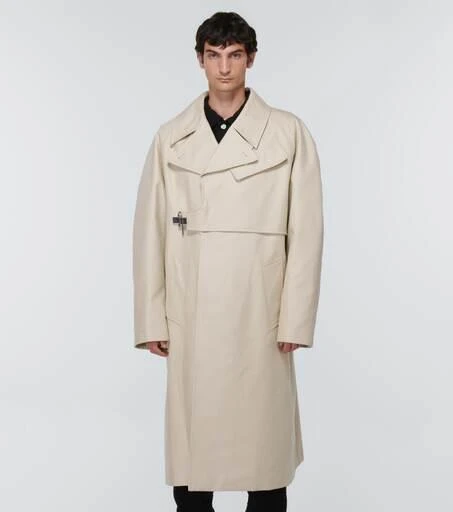 商品Givenchy|U-lock cotton twill trench coat,价格¥19878,第3张图片详细描述