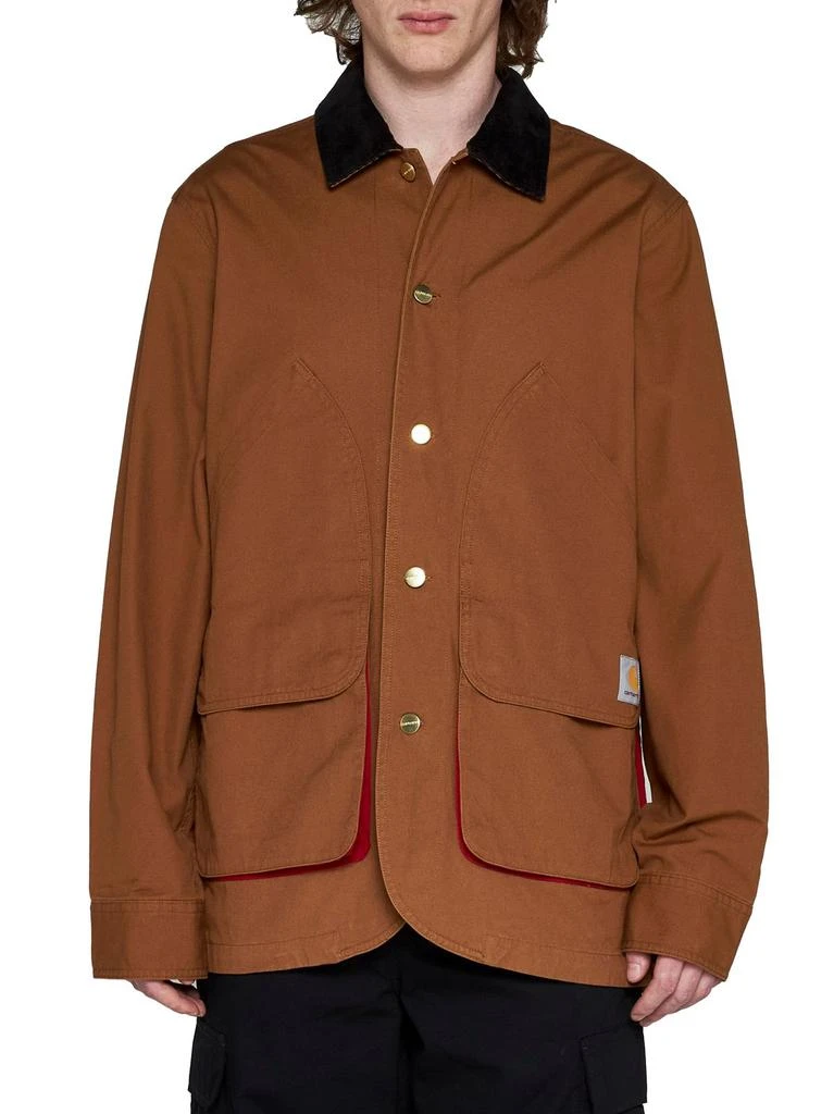 商品Carhartt WIP|Carhartt WIP Buttoned Long-Sleeved Shirt Jacket,价格¥1487,第2张图片详细描述