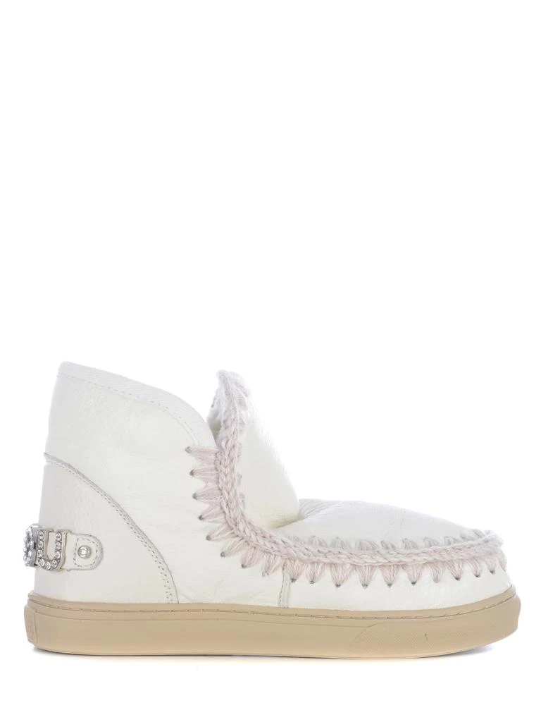 商品Mou|Boots Mou eskimo Sneakers In Leather,价格¥2407,第1张图片