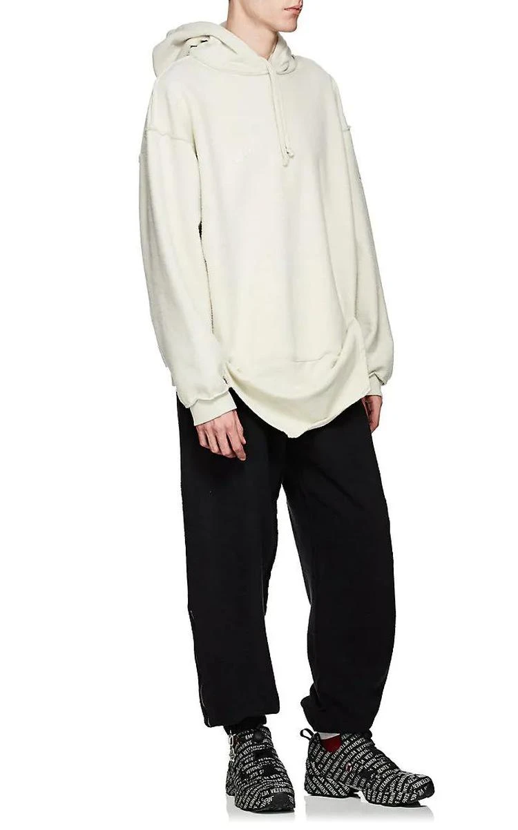 商品Vetements|Cotton-Blend Fleece Oversized Inside-Out Hoodie,价格¥1562,第2张图片详细描述