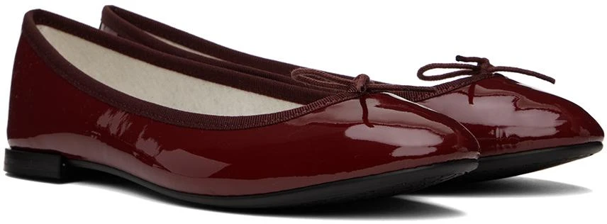 商品Repetto|Burgundy Cendrillon Ballerina Flats,价格¥1517,第4张图片详细描述