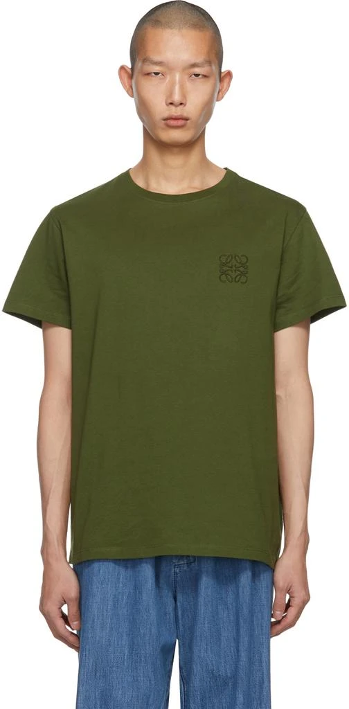 商品Loewe|Green Anagram T-Shirt,价格¥1933,第1张图片