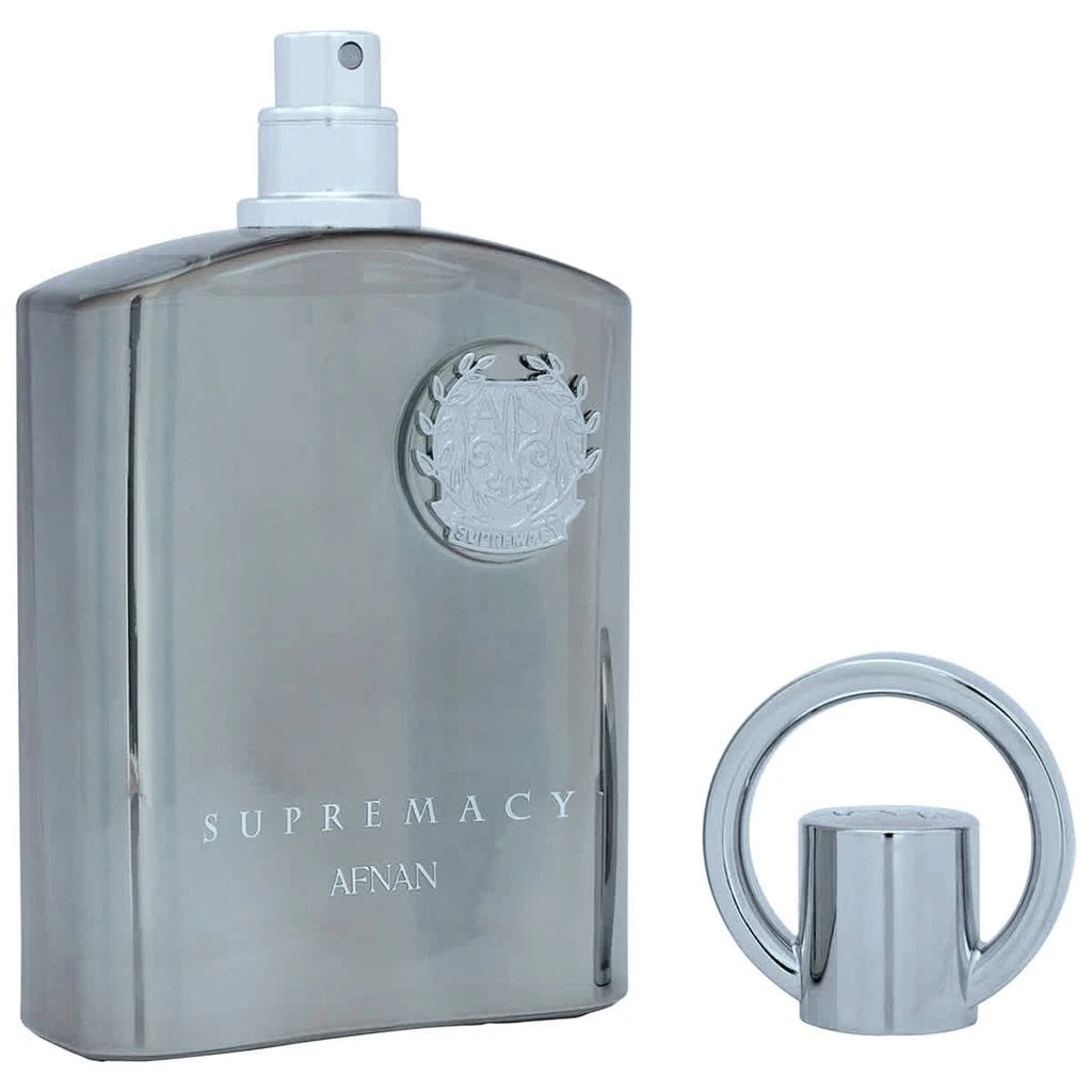 商品AFNAN|Men's Supremacy Silver EDP Spray 3.4 oz/100ML,价格¥184,第2张图片详细描述