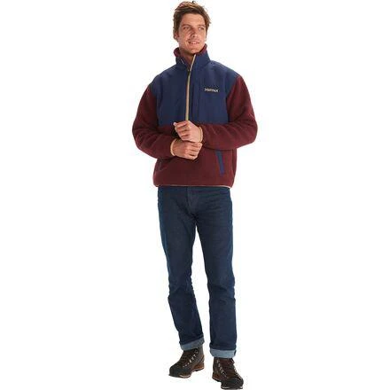 商品Marmot|Wiley Fleece Half-Zip Jacket - Men's,价格¥602,第5张图片详细描述