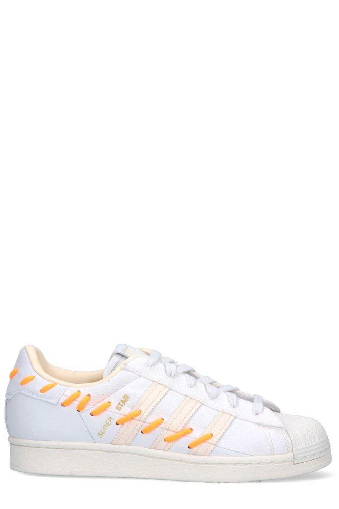 商品Adidas|Adidas Superstar Logo-Patch Lace-Up Sneakers,价格¥614,第1张图片