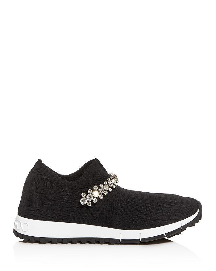 商品Jimmy Choo|Women's Verona Knit Slip-On Sneakers,价格¥5865,第4张图片详细描述