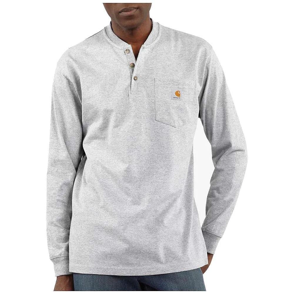 商品Carhartt|Carhartt Men's Workwear Pocket Long Sleeve Henley Top,价格¥244,第2张图片详细描述