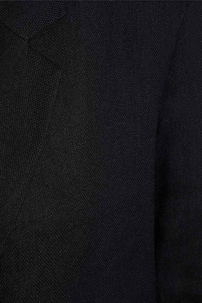 Cassius double-breasted linen-blend blazer商品第4张图片规格展示