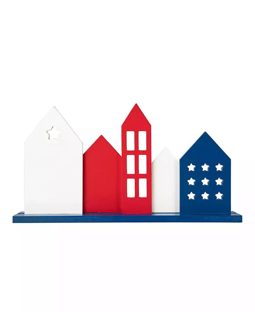 商品Glitzhome|16" L Wooden Patriotic, Americana House Table Decor,价格¥201,第3张图片详细描述