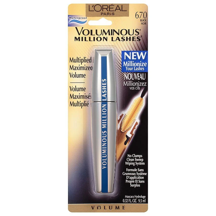 商品L'Oreal Paris|Million Lashes Waterproof Mascara,价格¥116,第2张图片详细描述