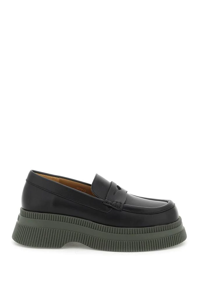 商品Ganni|creeper wallaby loafers,价格¥1053,第1张图片