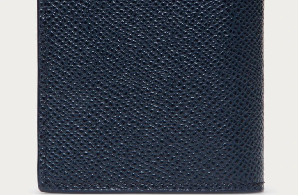 商品Bally|NEW Bally Basteel 6225307 Men's Navy Embossed Leather Wallet MSRP,价格¥623,第2张图片详细描述