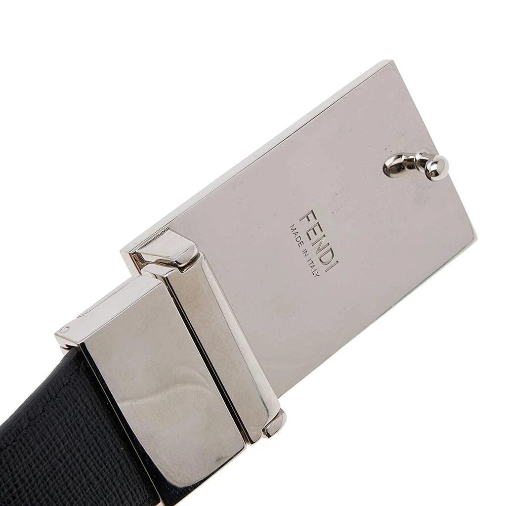 商品[二手商品] Fendi|Fendi Orange/Black Leather Reversible Monster Belt 96CM,价格¥2375,第5张图片详细描述