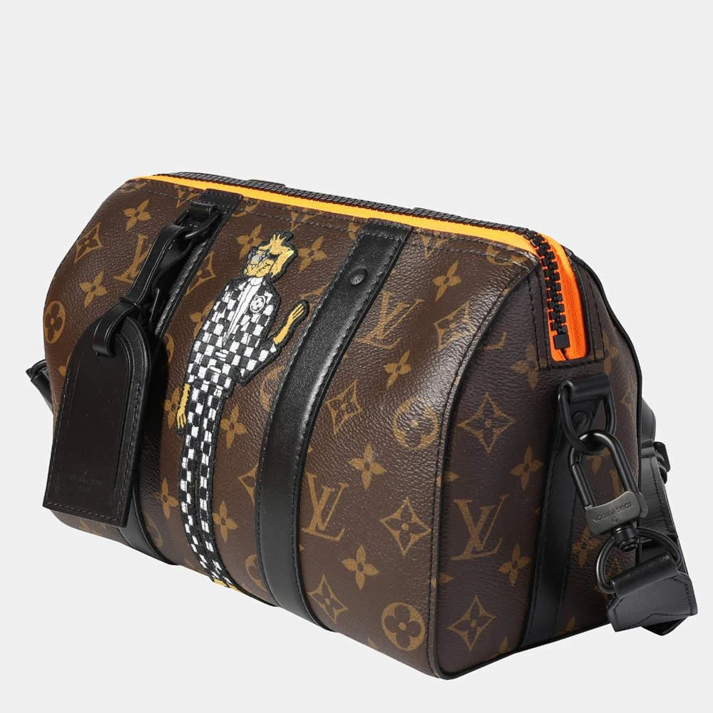 商品[二手商品] Louis Vuitton|Louis Vuitton Monogram Canvas Cowhide Leather Zoom With Friends City Keepall Bag,价格¥28982,第2张图片详细描述