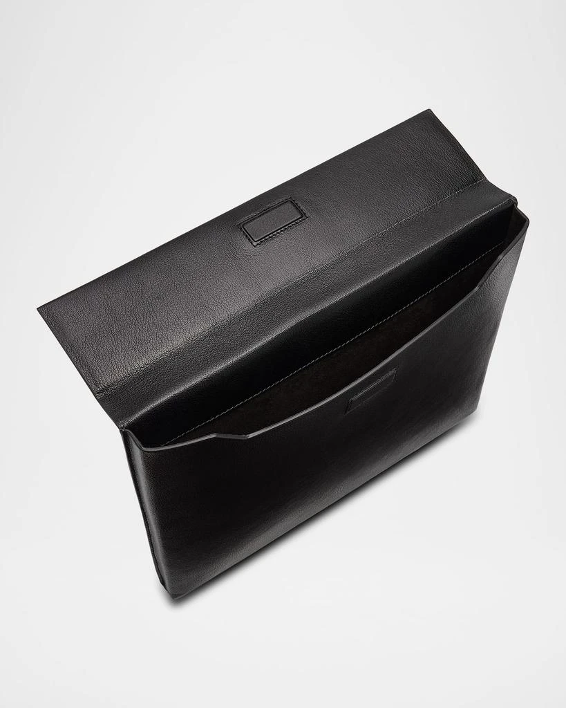 商品Tom Ford|Men's Full-Grain Leather Portfolio Pouch,价格¥12166,第4张图片详细描述