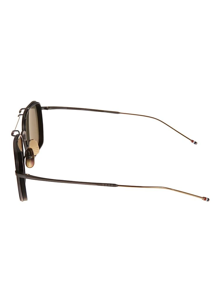商品Thom Browne|Thom Browne Top Bar Detail Square Sunglasses,价格¥5014,第3张图片详细描述