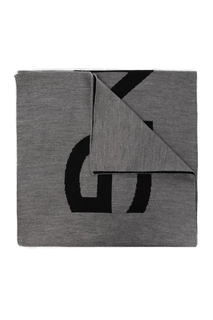 商品Givenchy|Givenchy Logo Intarsia-Knit Scarf,价格¥1355,第1张图片