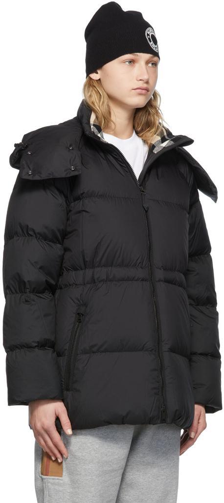 商品Burberry|Black Broadwas Down Jacket,价格¥12825,第4张图片详细描述