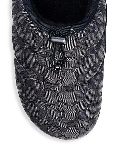商品Coach|Signature Jacquard Slippers,价格¥558,第4张图片详细描述