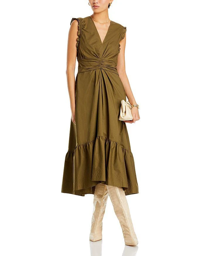 商品Derek Lam|Kris Sleeveless Midi Dress,价格¥2560,第5张图片详细描述