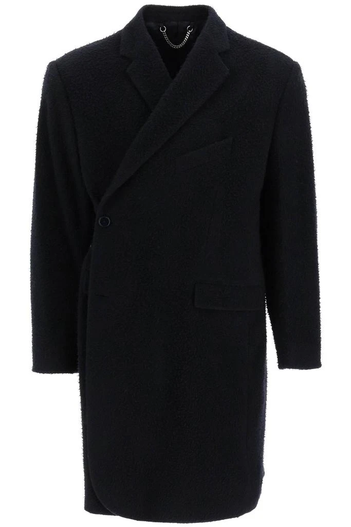 商品Martine Rose|Pilled Wool-blend Wrap Coat,价格¥8310,第1张图片