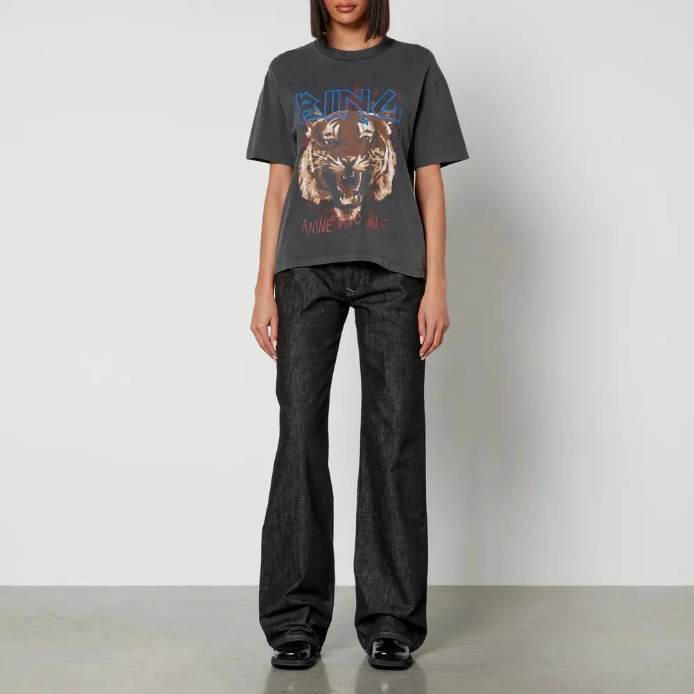 商品ANINE BING|Anine Bing Tiger Organic Cotton-Jersey T-Shirt,价格¥866,第3张图片详细描述