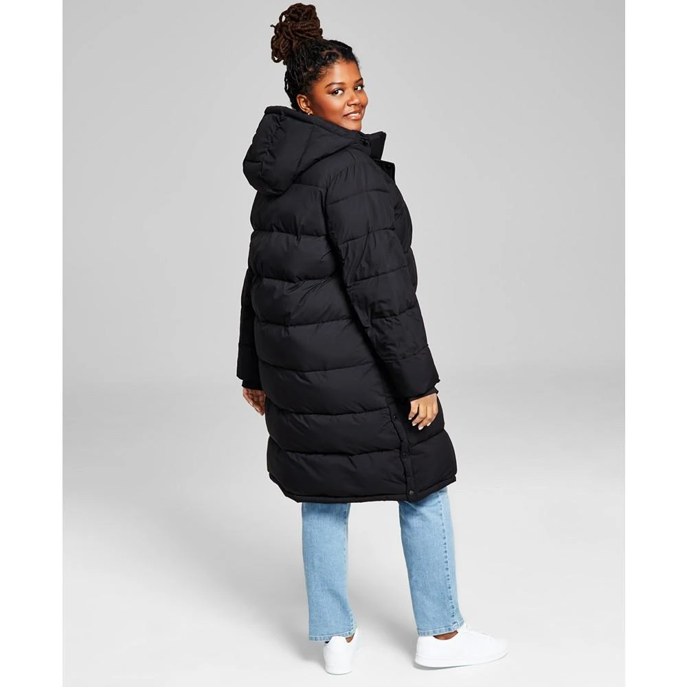 商品BCBG|Women's Plus Size Hooded Puffer Coat, Created for Macy's,价格¥673,第2张图片详细描述