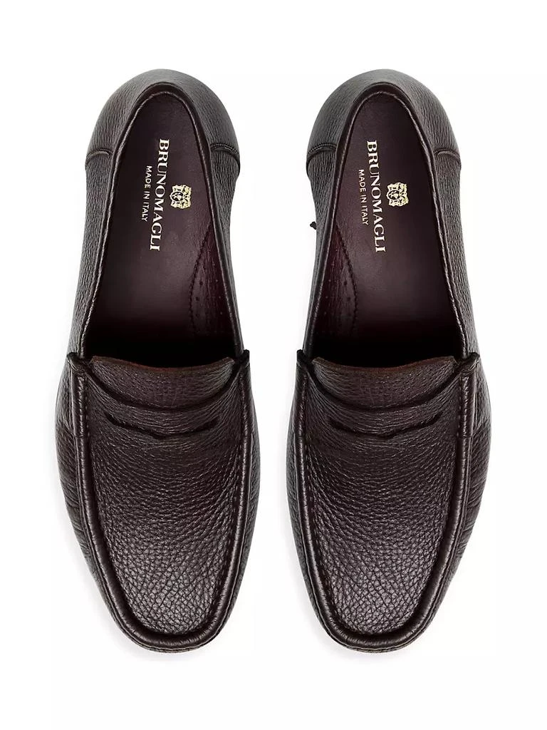 商品Bruno Magli|Tonio Leather Penny Loafers,价格¥2626,第4张图片详细描述