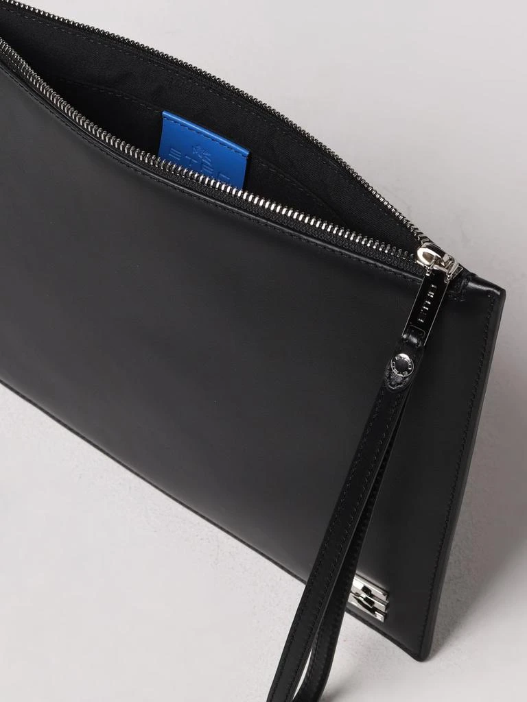 商品ETRO|Etro clutch in leather,价格¥1925,第5张图片详细描述