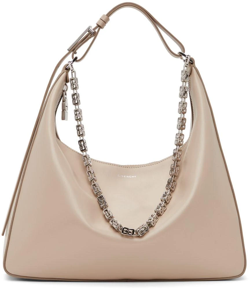 商品Givenchy|米色中号 Moon Cut Out 单肩包,价格¥17237,第1张图片