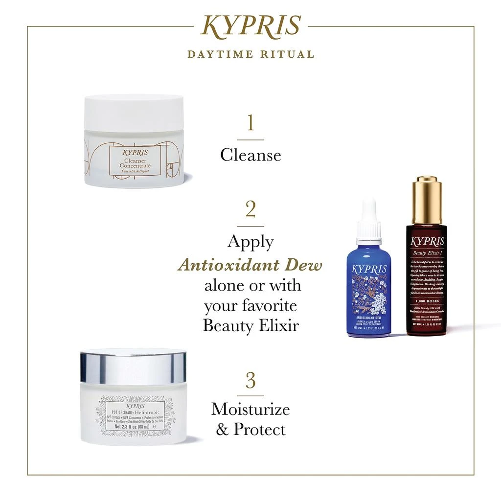 商品KYPRIS|KYPRIS Antioxidant Dew: Quench and Glow Serum 47ml,价格¥750,第5张图片详细描述