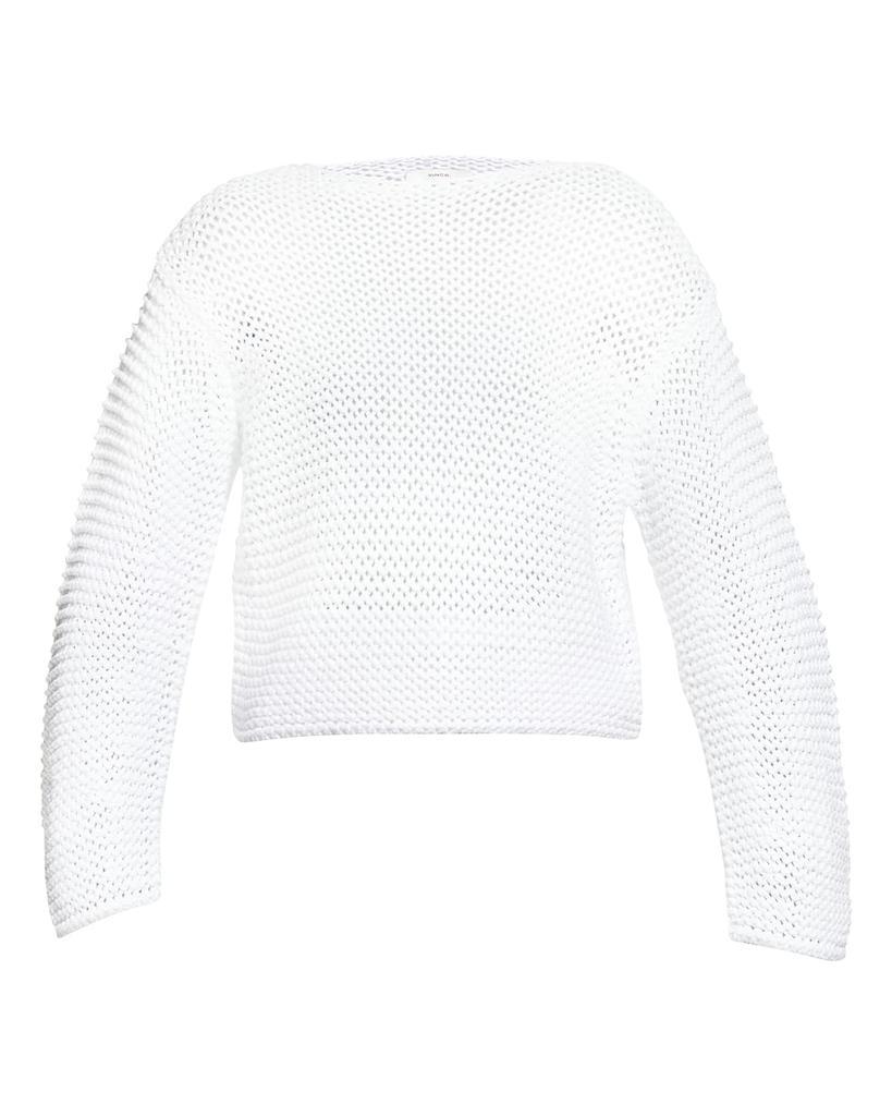 商品Vince|Horizontal-Knit Cotton Pullover Top,价格¥1618,第4张图片详细描述