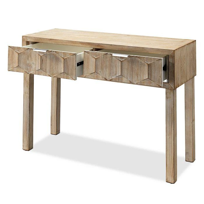 商品Bloomingdale's|Bloomingdale's Juniper Two Drawer Console,价格¥5368,第3张图片详细描述